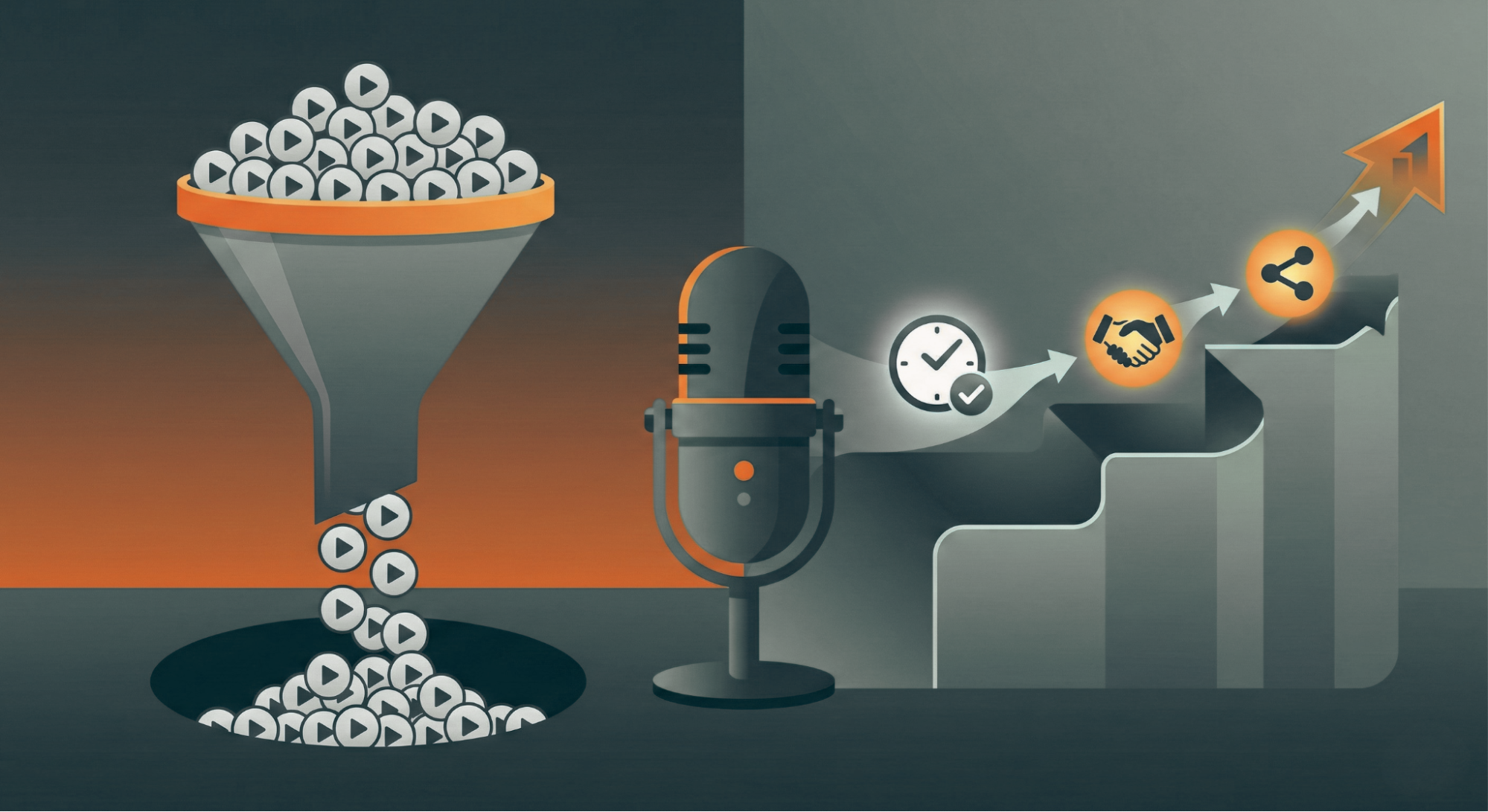 Why Your B2B Podcast Downloads Don't Matter (And The Metrics That Actually Drive Revenue)