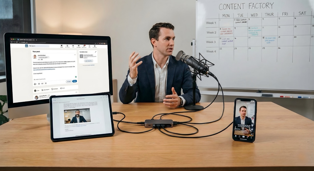 Turn Your Podcast Into a Pipeline: Generating 30+ Assets for LinkedIn, Email, and Sales